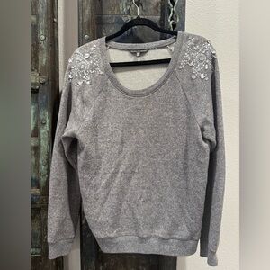 Victoria's Secret Gray Knit Top